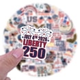 thumbnail image 4 of 4th of July DIY Sticker Pack, Independence Day Waterproof Decals for Phone Laptop Water Bottle, 250th Anniversary Patriotic USA Flag Stickers, Fourth of July Accessories, 4 of 7