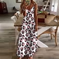 thumbnail image 2 of New Pink leopard Sleeveless Dress women formal occasion dresses elegant dresses plus sizes elegant p, 2 of 4