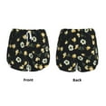 thumbnail image 5 of Lsque Daisy Printed Women's Running Shorts with Liner Pockets,Elastic Quick Dry Workout Athletic Gym Yoga Shorts,Womens High Waist Shorts-XX-Large, 5 of 9