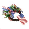 thumbnail image 1 of Door Wreath Decoration, Artificial Front Door Floral Wreath  for Wall, 1 of 8