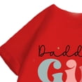 thumbnail image 5 of akafmk Girls Short Sleeve T-Shirts Crew Neck Graphic Tees Fashion Versatile Daily Casual Cute Summer Tops, 2-12Y, 5 of 7