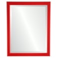 thumbnail image 1 of Miroir Encadré Toronto - Rouge des Fêtes, 1 of 6
