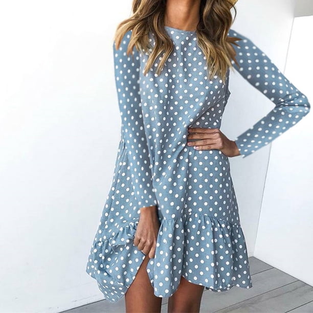 Vestido De Manga Larga, Vestido Elegante Para Cita Para Mujer ANGGREK Otros