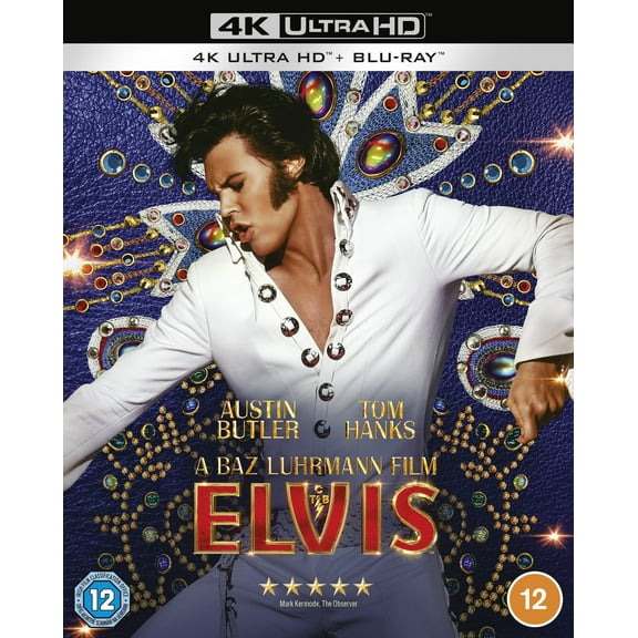 Elvis (4K Ultra HD) Austin Butler Helen Thomson Richard Roxburgh Tom Hanks