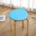 thumbnail image 3 of Seat Cushion Cloth, Cushion 2* Round Cushion Dining Chair Cushion (Blue-One Size), 3 of 6