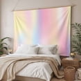 thumbnail image 3 of Pink Purple Tapestry for Bedroom Wall Hanging Tapestry, Modern Colorful Ombre Abstract Tie Dye Art Ceiling Backdrop Tapestries Poster Blanket Wall Decor for Teens Room Living Room Dorm 39" x 59", 3 of 8
