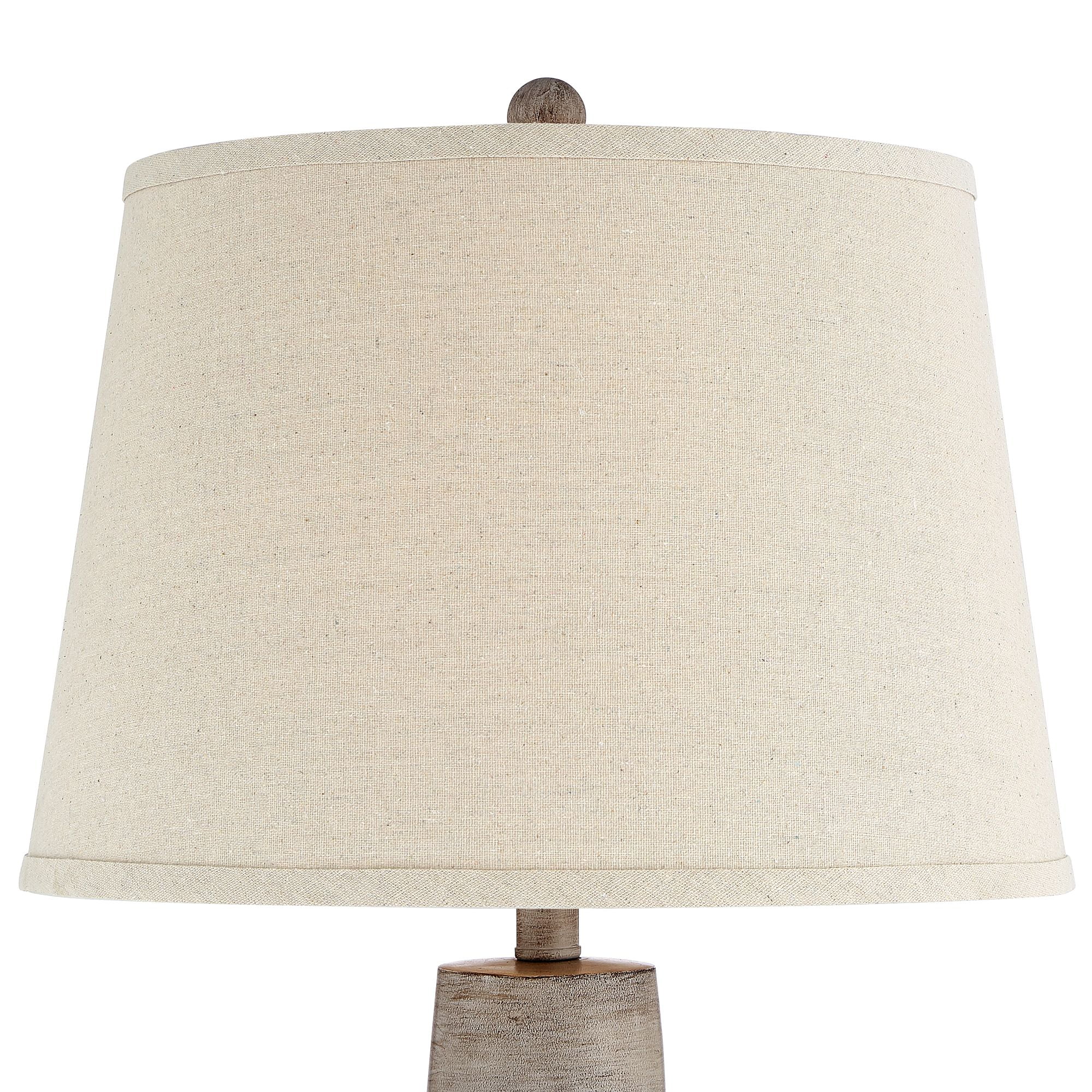 Regency Hill Glenn 27" Tall Urn Traditional Southwestern Table Lamps Set of 2 WiFi Smart Socket Gray Terra Cotta Living Room