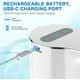thumbnail image 3 of Dispensador de jabón automático recargable sin contacto, con 5 jabones ajustables, dispensador eléctrico de desinfectante de manos de 15.37 oz, bomba dispensadora de jabón líquido para manos, 3 of 5
