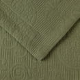 thumbnail image 5 of Superior 3-Piece Florin Cotton Matelasse Sage Bedspread Set, Full, 5 of 10