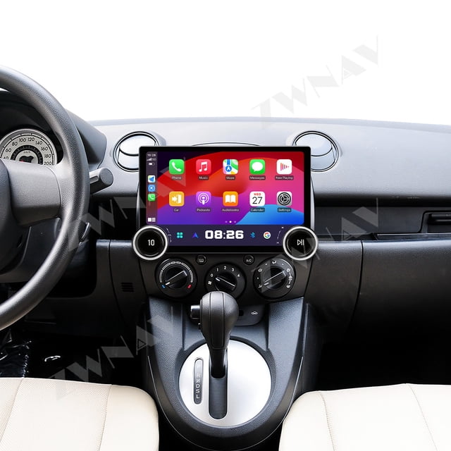 ZWNAV 11.5 inch Android 15 Car Radio For Mazda 2 2007-2014 Car Multimedia Video Player GPS Navigation Carplay Head Unit Touch Screen 4G