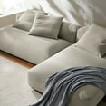 thumbnail image 3 of Modway Solace 2-Piece Modular Upholstered Fabric Sectional Sofa With Chaise in Linen, 3 of 10