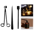 thumbnail image 3 of Kit de atención de , de herramientas de negras mate que incluye recortadora de mecha, mecha Dipper y campana para los de las Colco Trimmer de mecha de vela, 3 of 8