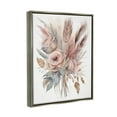 thumbnail image 4 of Stupell Industries Soft Pink Rose Bundle Botanical & Floral Painting Gray Floater Framed Canvas Art Print Wall Art, 17 x 21, 4 of 10