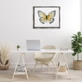 thumbnail image 3 of Stupell Industries Beautiful Butterfly on White Animals Painting Gray Floater Framed Canvas Art Print Wall Art, 31 x 25, 3 of 10