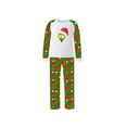 thumbnail image 2 of Conjuntos de pijamas navideños familiares a juego Grinch 2024, pijama de Grinch con parte superior y pantalones de pijama a cuadros, pijama de Grinch para niños y adultos para la familia, 8 Años, 2 of 4