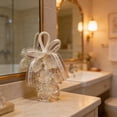 thumbnail image 5 of TIELUTT Elegant Soap For Bathroom Idea Handmade Floral Bouquet Paper Towel Holder Countertop Towel Racks for Bathroom Freestanding Bathroom Storage Containers Towel Rack Wall Mounted Bathroom Organiz, 5 of 5