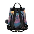 thumbnail image 2 of FORMRS Women's Travel Backpack Purse Anti-Theft Hidden Pockets Casual Shoulder Bag, Psychedelic Jellyfish, 2 of 7