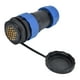 thumbnail image 2 of Conector industrial, conector a prueba de agua, tuerca trasera, conector de alimentación a prueba de agua, conector de enchufe de aviación, calidad inigualable, 2 of 8