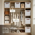 thumbnail image 4 of Storage Basket xx Baskets Storage Organization Bins with Labels (Kallax/ ), 4 of 9