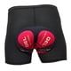thumbnail image 4 of Pantalones cortos de Acolchado 3D Secado Transpirable Rojo S shamjiam Pantalones cortos de ciclismo para hombre, 4 of 9