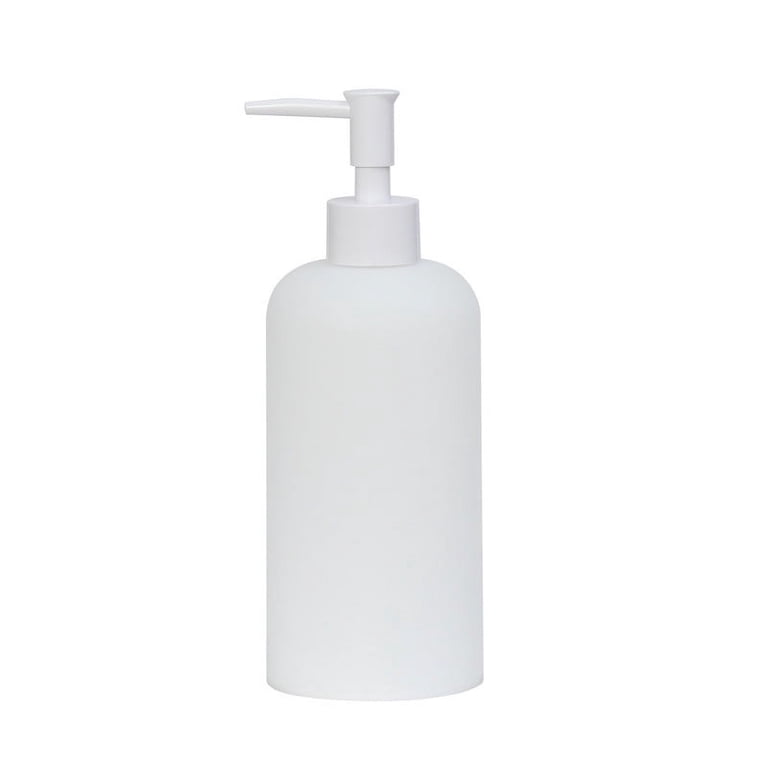 Frost 707 Soap & Sanitizer Dispenser - 35 Oz Capacity, Push Style, White ABS Plastic