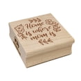 thumbnail image 1 of Home is Where Mom is Mother's Day Square Rubber Stamp Stamping Scrapbooking Crafting - Medium 1.75in, 1 of 7