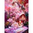 thumbnail image 1 of Hilo de bordar Full Eco-cotton 16CT Impreso Dream House Punto de cruz (AEE-121) Hugtrwg Para estrenar, 1 of 9