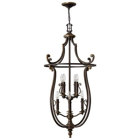Hinkley Lighting H4258 8 Light Indoor Lantern Pendant from the Plymouth Collecti