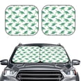 thumbnail image 2 of Balery 2 Piece Sea Turtle Car Windshield Sun Shade|Foldable Front Windshield Shade for Car Front Window for Most Sedans SUV Truck-Small, 2 of 7