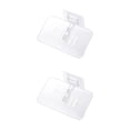 thumbnail image 4 of Injueey Soporte para baño, fregadero, estante extraíble de pared, organizador, de secado, organización de de baño, accesorio de soporte de Blanco 2Conjunto, 4 of 6