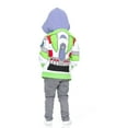 thumbnail image 4 of Disney Pixar Toy Story Buzz Lightyear Big Boys Fleece Zip Up Hoodie Toddler to Big Kid, 4 of 5