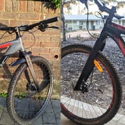 TOSEEK MTB Bike Fork 1-1/8 Straight Rigid Fork 26/27.5/29 Carbon Disc Fork
