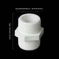 thumbnail image 3 of Eigraketly Conector de manguera de agua, portátil, reutilizable, antioxidante, anticorrosivo, para el hogar, baño, jardín, adaptador de tubería de Jardín y Patio 20mm Eigraketly TO009905-06, 3 of 6