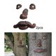 thumbnail image 1 of 2pcs Tree Face Garden Gnome Tree Hugger La Mejor Decoración Artística para El Hogar Interior Al Aire Libre Macarena árbol enfrenta césped al aire libre, 1 of 8
