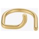 thumbnail image 2 of Anillo en D futurista YONGSHENG Acero inoxidable Dorado R214183, 2 of 5