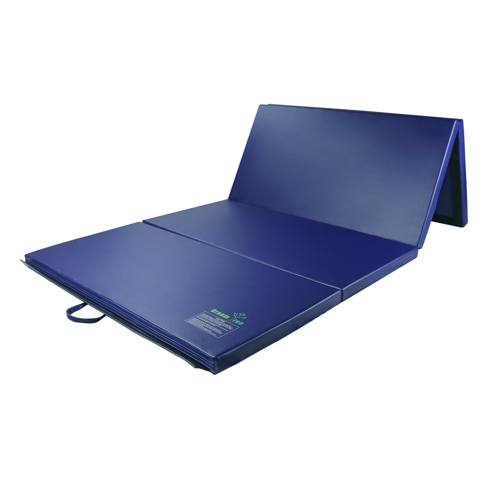 Dream Tree Gymnastics Mat, 4' x 8' Quad Folding Tumbling Mats with