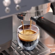 Ninja Luxe Café Premier Espresso Machine & Drip Coffee Maker, Rapid Cold Brew, Integrated Grinder, Assisted Tamper, Hands-Free Frother for Cappuccinos, Lattes, Dairy or Non-Dairy, ES601CY Cyberspace