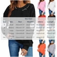 thumbnail image 3 of Atogsazn Women's Halloween Sweatshirt Casual Crew Neck Long Sleeve Pullover Sweater Loose Fall Winter Tops Pink S Fashion, 3 of 7