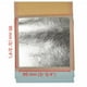 thumbnail image 4 of 2x hojas de transferencia 25 hojas 24K 95 * 95 mm plata Macarena Transferencia de hoja de oro artesanal, 4 of 7