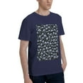 thumbnail image 2 of Bingfone Gothic Skull Men'S Loose Fit Short-Sleeve Pocket T-Shirt, 2 of 7