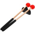 thumbnail image 1 of Raindrops 1Ensemble Rouge Ensemble de Baguettes Légères avec Poignée Confortable et Tête en Chêne pour Percussions, 1 of 8