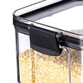 thumbnail image 5 of Dispensador de granos,Caja de almacenamiento de granos Dispensador de alimentos transparente Contenedor de dulces Eficiencia óptima, 5 of 5