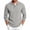 (Fashion 36)Gray, variant on Aimik Polo Shirts for Men Long Sleeve Ribbed Texture Button Placket Casual Solid Shirts Fall Winter Lightweight Cozy Collared Tops