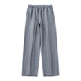 thumbnail image 1 of Zszcpp Wide Leg Pants Men'S Large Size Loose Ice Silk Suit Spring Wide Leg Straight Long Lounge Trousers Casual Trouser, 1 of 9