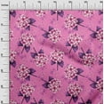 thumbnail image 2 of oneOone Georgette Viscose Pink Fabric Florals Dress Material Fabric Print Fabric By The Yard 42 Inch Wide-G6I, 2 of 4