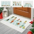 thumbnail image 7 of FAMTKT Christmas Door Mat Christmas Carpet Entrance Door Mat Household Absorbent Nonslip Foot Mat Dirt Proof Mat Bathroom Nonslip Mat Size 15.7x23.6 Inch Outdoor Mat, 7 of 7
