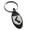 Black, variant on Stainless Steel Arm Armor Leadership Coat of Arms Shield Engraved Small Oval Charm Keychain Keyring