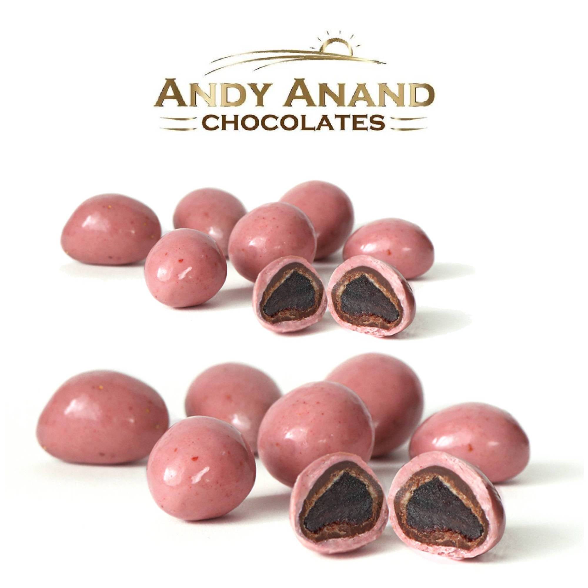 Andy Anand Chocolates Premium California Farm Strawberries covered with