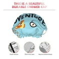 thumbnail image 5 of Balery Let'S Go On An Adventure Shower Caps, Double Layer Waterproof Shower Cap, Double Layers Reusable Shower Cap With Soft Comfortable For Long Thick Hair Soft Bath Shower Hair Caps, 5 of 9