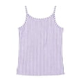 thumbnail image 7 of Gaexia Girls Summer Casual Lightweight Sleeveless Tank Top With Striped Design For Cool Playful Style (Purple,9-10 Years), 7 of 7
